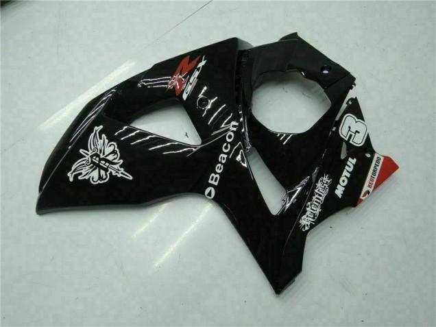 Black 2009-2016 Suzuki GSXR 1000 Motorcycle Fairing Black 2009-2016 Suzuki GSXR 1000 Motorcycle Fairing