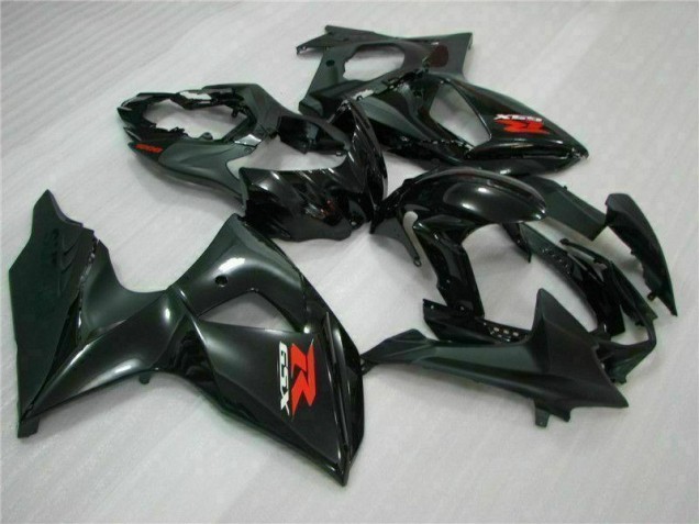 Black 2009-2016 Suzuki GSXR 1000 Motorcycle Fairings Black 2009-2016 Suzuki GSXR 1000 Motorcycle Fairings