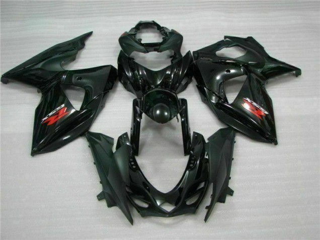 Black 2009-2016 Suzuki GSXR 1000 Motorcycle Fairings Black 2009-2016 Suzuki GSXR 1000 Motorcycle Fairings