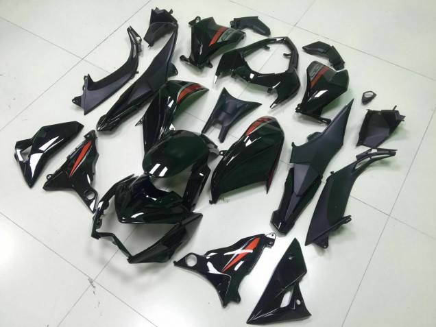 Black 2013-2016 Kawasaki Z800 Motorcycle Fairings Black 2013-2016 Kawasaki Z800 Motorcycle Fairings
