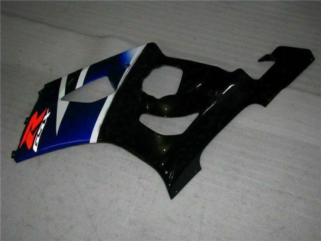 Black Blue 2003-2004 Suzuki GSXR 1000 Motorcycle Bodywork Black Blue 2003-2004 Suzuki GSXR 1000 Motorcycle Bodywork