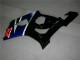 Black Blue 2003-2004 Suzuki GSXR 1000 Motorcycle Bodywork Black Blue 2003-2004 Suzuki GSXR 1000 Motorcycle Bodywork