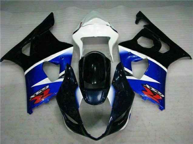 Black Blue 2003-2004 Suzuki GSXR 1000 Motorcycle Bodywork Black Blue 2003-2004 Suzuki GSXR 1000 Motorcycle Bodywork