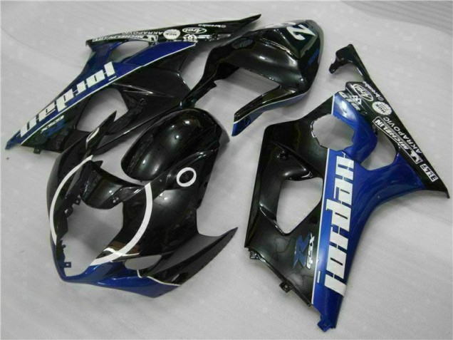 Black Blue 2003-2004 Suzuki GSXR 1000 Motorcycle Fairings Black Blue 2003-2004 Suzuki GSXR 1000 Motorcycle Fairings