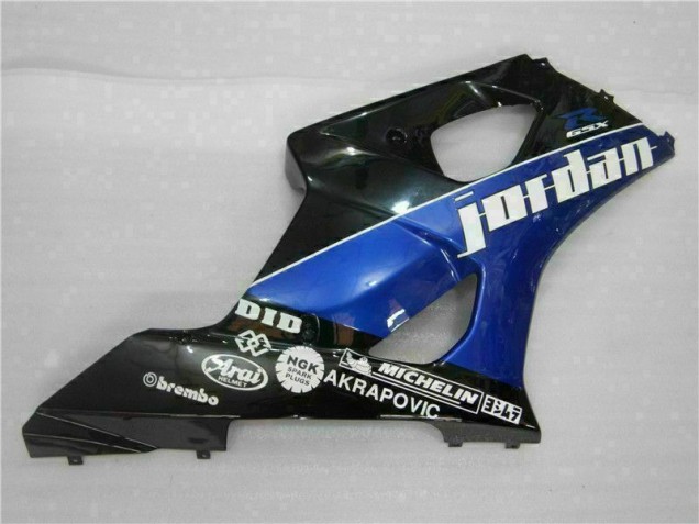 Black Blue 2003-2004 Suzuki GSXR 1000 Motorcycle Fairings Black Blue 2003-2004 Suzuki GSXR 1000 Motorcycle Fairings