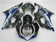 Black Blue 2003-2004 Suzuki GSXR 1000 Motorcycle Fairings Black Blue 2003-2004 Suzuki GSXR 1000 Motorcycle Fairings