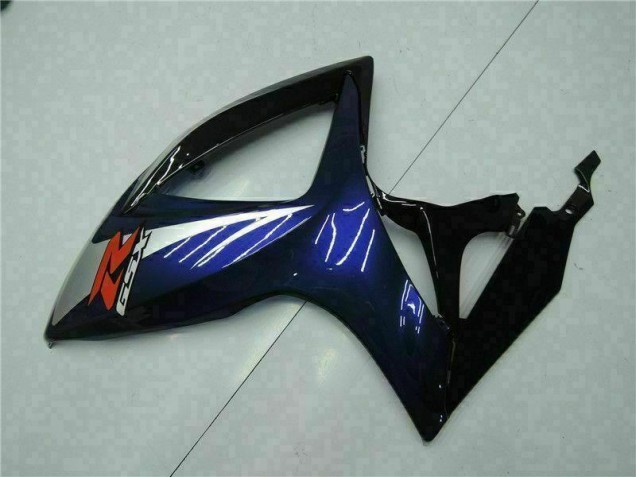 Black Blue 2006-2007 Suzuki GSXR 600/750 Motorcycle Bodywork Black Blue 2006-2007 Suzuki GSXR 600/750 Motorcycle Bodywork
