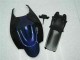 Black Blue 2006-2007 Suzuki GSXR 600/750 Motorcycle Bodywork Black Blue 2006-2007 Suzuki GSXR 600/750 Motorcycle Bodywork