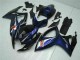 Black Blue 2006-2007 Suzuki GSXR 600/750 Motorcycle Fairings Black Blue 2006-2007 Suzuki GSXR 600/750 Motorcycle Fairings