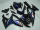 Black Blue 2006-2007 Suzuki GSXR 600/750 Motorcycle Fairings Black Blue 2006-2007 Suzuki GSXR 600/750 Motorcycle Fairings