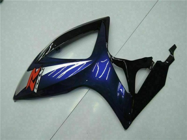 Black Blue 2006-2007 Suzuki GSXR 600/750 Motorcycle Fairings Black Blue 2006-2007 Suzuki GSXR 600/750 Motorcycle Fairings