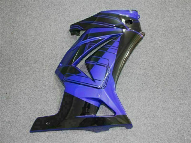 Black Blue 2008-2012 Kawasaki EX250 Motorcycle Fairing Black Blue 2008-2012 Kawasaki EX250 Motorcycle Fairing