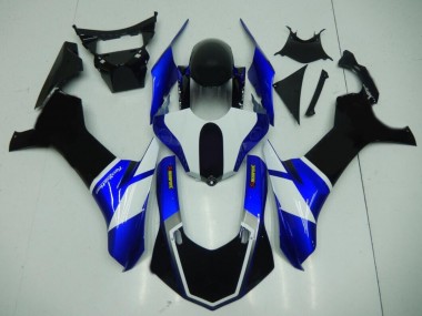 Black Blue 2015-2019 Yamaha YZF R1 Motorcycle Fairing