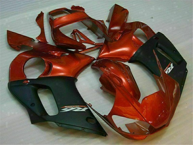 Black Brown 1998-2002 Yamaha YZF R6 Motorcycle Fairings