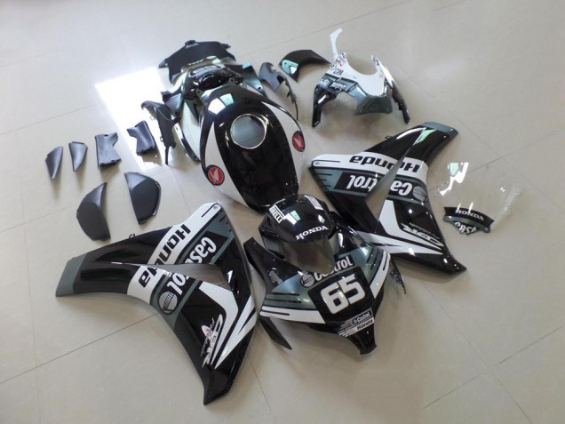 Black Castrol 65 2008-2011 Honda CBR1000RR Motorcycle Fairings Black Castrol 65 2008-2011 Honda CBR1000RR Motorcycle Fairings