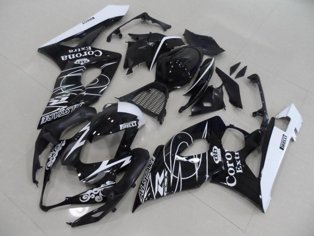 Black Corona 2005-2006 Suzuki GSXR 1000 Motorcycle Fairings Black Corona 2005-2006 Suzuki GSXR 1000 Motorcycle Fairings