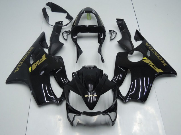 Black Gold 2001-2003 Honda CBR600 F4i Motorcycle Fairings Black Gold 2001-2003 Honda CBR600 F4i Motorcycle Fairings