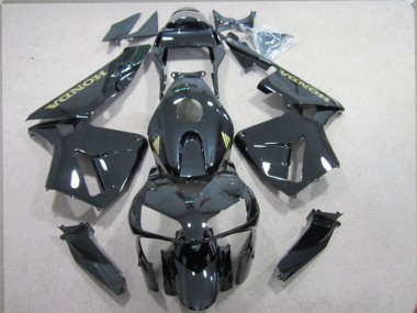 Black Gold Decal 2003-2004 Honda CBR600RR Motorcycle Fairing