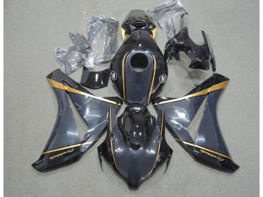 Black Gold Fireblade 2008-2011 Honda CBR1000RR Motorcycle Fairings
