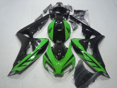 Black Green 2006-2007 Honda CBR1000RR Motorcycle Fairing