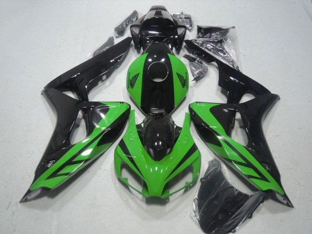 Black Green 2006-2007 Honda CBR1000RR Motorcycle Fairing Black Green 2006-2007 Honda CBR1000RR Motorcycle Fairing