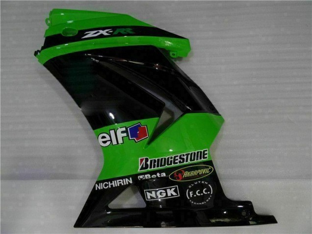 Black Green 2008-2012 Kawasaki EX250 Motorcycle Bodywork Black Green 2008-2012 Kawasaki EX250 Motorcycle Bodywork