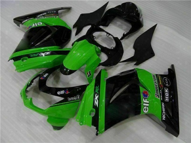 Black Green 2008-2012 Kawasaki EX250 Motorcycle Bodywork Black Green 2008-2012 Kawasaki EX250 Motorcycle Bodywork