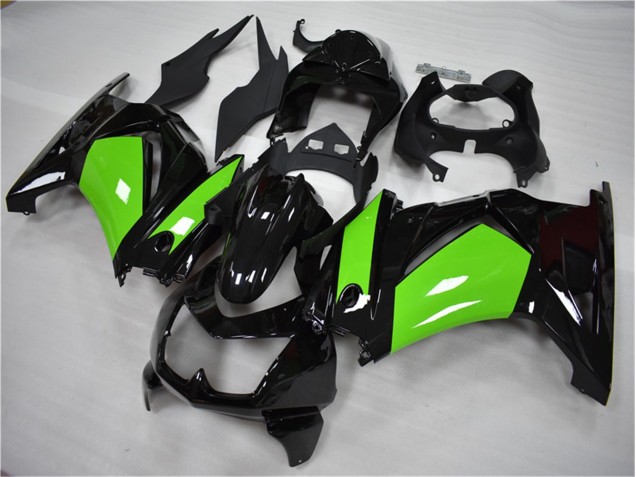 Black Green 2008-2012 Kawasaki EX250 Motorcycle Fairing Black Green 2008-2012 Kawasaki EX250 Motorcycle Fairing