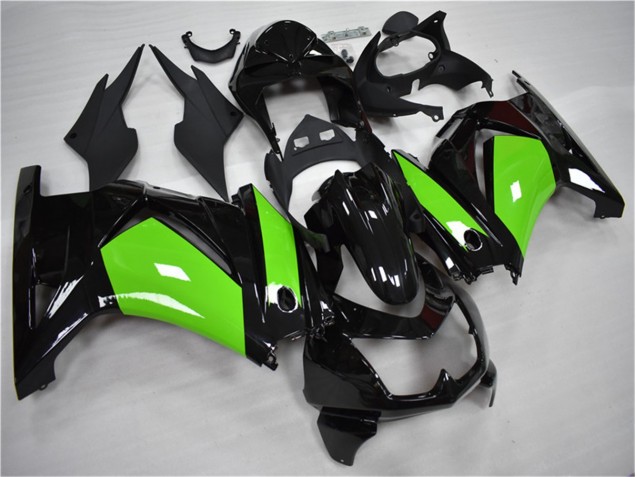 Black Green 2008-2012 Kawasaki EX250 Motorcycle Fairing Black Green 2008-2012 Kawasaki EX250 Motorcycle Fairing