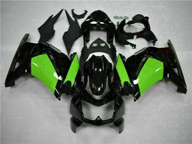 Black Green 2008-2012 Kawasaki EX250 Motorcycle Fairings Black Green 2008-2012 Kawasaki EX250 Motorcycle Fairings