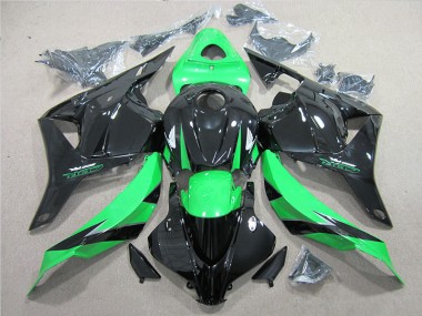 Black Green 2009-2012 Honda CBR600RR Motorcycle Fairings