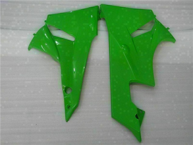 Black Green 2009-2012 Kawasaki ZX6R Motorcycle Bodywork Black Green 2009-2012 Kawasaki ZX6R Motorcycle Bodywork