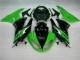 Black Green 2009-2012 Kawasaki ZX6R Motorcycle Bodywork Black Green 2009-2012 Kawasaki ZX6R Motorcycle Bodywork