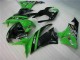 Black Green 2009-2012 Kawasaki ZX6R Motorcycle Fairing Kits Black Green 2009-2012 Kawasaki ZX6R Motorcycle Fairing Kits