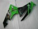 Black Green 2009-2012 Kawasaki ZX6R Motorcycle Fairing Kits Black Green 2009-2012 Kawasaki ZX6R Motorcycle Fairing Kits