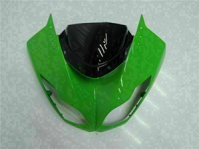 Black Green 2009-2012 Kawasaki ZX6R Motorcycle Fairings Black Green 2009-2012 Kawasaki ZX6R Motorcycle Fairings