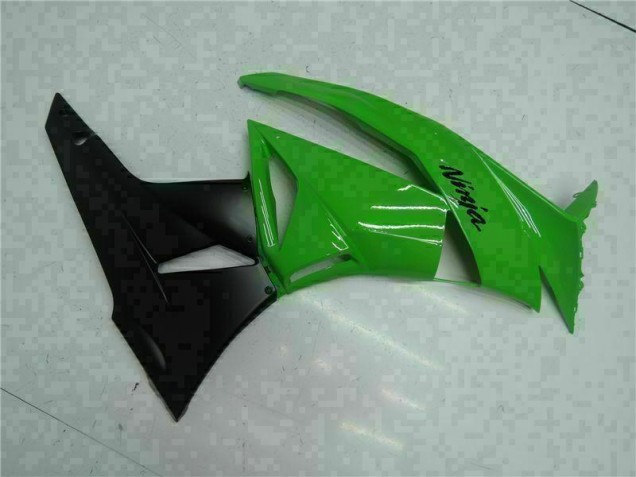Black Green 2009-2012 Kawasaki ZX6R Motorcycle Fairings Black Green 2009-2012 Kawasaki ZX6R Motorcycle Fairings