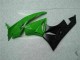 Black Green 2009-2012 Kawasaki ZX6R Motorcycle Fairings Black Green 2009-2012 Kawasaki ZX6R Motorcycle Fairings