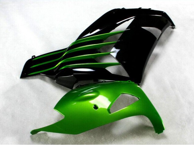 Black Green 2012-2021 Kawasaki ZX14R ZZR1400 Motorcycle Fairing Black Green 2012-2021 Kawasaki ZX14R ZZR1400 Motorcycle Fairing