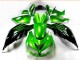 Black Green 2012-2021 Kawasaki ZX14R ZZR1400 Motorcycle Fairing Black Green 2012-2021 Kawasaki ZX14R ZZR1400 Motorcycle Fairing