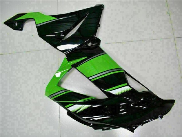 Black Green 2013-2018 Kawasaki ZX6R Motorcycle Fairings Black Green 2013-2018 Kawasaki ZX6R Motorcycle Fairings