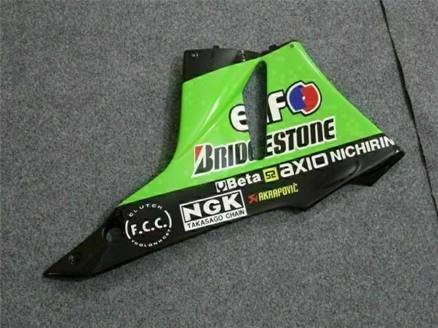 Black Green 3M Touch4 2009-2012 Kawasaki ZX6R Motorcycle Fairings Black Green 3M Touch4 2009-2012 Kawasaki ZX6R Motorcycle Fairings