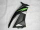 Black Green 636 2009-2012 Kawasaki ZX6R Motorcycle Fairings Black Green 636 2009-2012 Kawasaki ZX6R Motorcycle Fairings