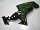 Black Green Flame 2006-2007 Kawasaki ZX10R Motorcycle Fairings Black Green Flame 2006-2007 Kawasaki ZX10R Motorcycle Fairings