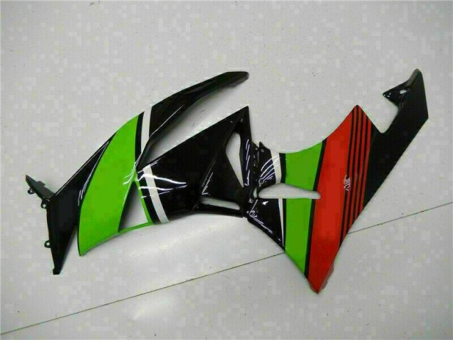 Black Green Red 2009-2012 Kawasaki ZX6R Motorcycle Fairings Black Green Red 2009-2012 Kawasaki ZX6R Motorcycle Fairings