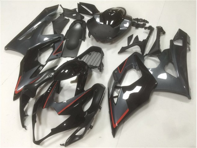 Black Grey 2005-2006 Suzuki GSXR 1000 Motorcycle Fairings Black Grey 2005-2006 Suzuki GSXR 1000 Motorcycle Fairings