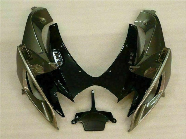 Black Grey 2006-2007 Suzuki GSXR 600/750 Motorcycle Fairings Black Grey 2006-2007 Suzuki GSXR 600/750 Motorcycle Fairings