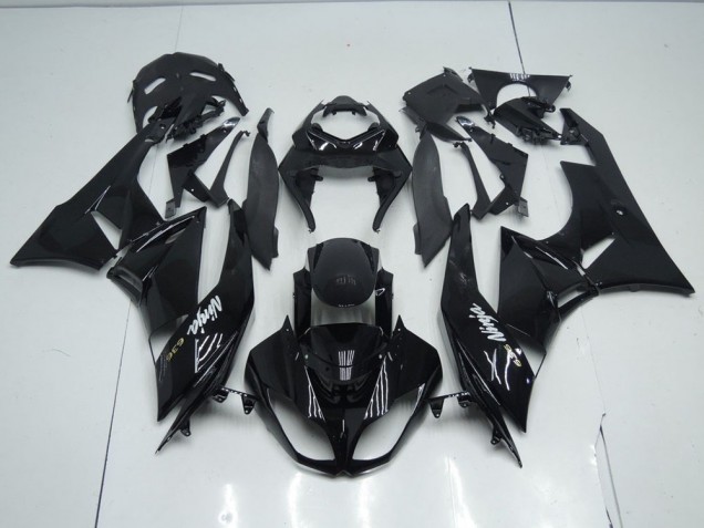 Black OEM Style 2009-2012 Kawasaki ZX6R Motorcycle Fairings Black OEM Style 2009-2012 Kawasaki ZX6R Motorcycle Fairings