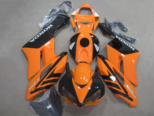 Black Orange 2004-2005 Honda CBR1000RR Motorcycle Fairing Black Orange 2004-2005 Honda CBR1000RR Motorcycle Fairing