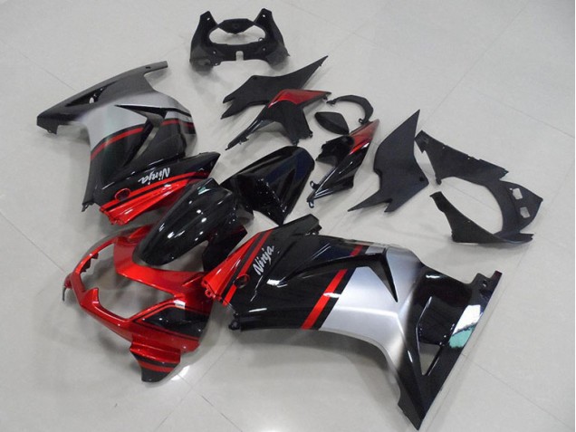 Black Orange 2008-2012 Kawasaki ZX250R Motorcycle Fairings Black Orange 2008-2012 Kawasaki ZX250R Motorcycle Fairings